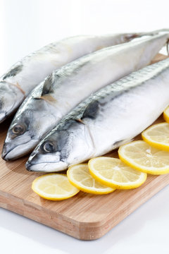 mackerel with lemon