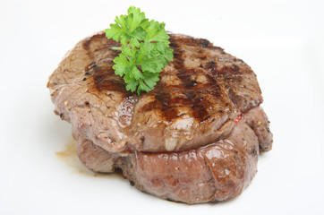 Thick Fillet Steak Resting