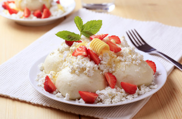 Fruit dumplings