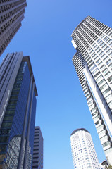 Obraz premium 高層ビルの印象