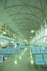 空港ロビー