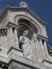 Cristo en el Sacre Coeur de Paris
