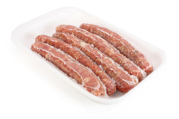 Frozen sausages