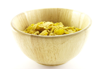 Cornflakes in a Bowl