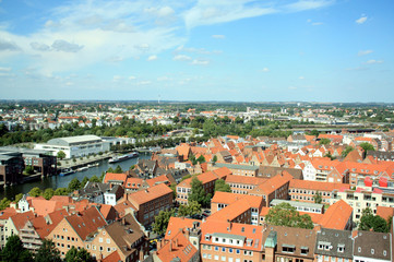 Naklejka na ściany i meble Lübeck