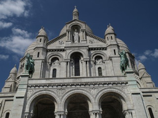 Fototapeta na wymiar Sacre Coeur de Paris
