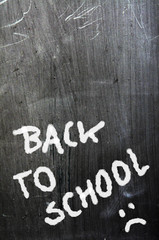 blackboard back to school