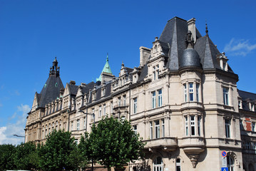 Fototapeta na wymiar Stary budynek, w Luksemburg