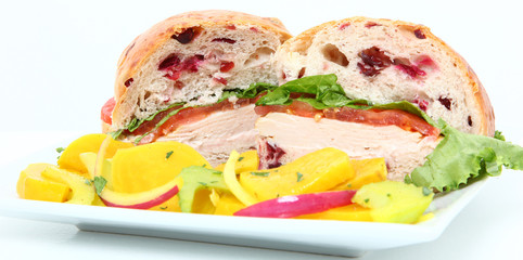 Cranberry Turkey Sandwich
