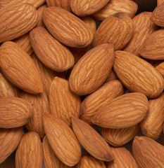 almonds nuts background