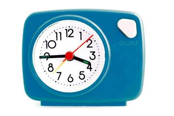 Red alarm clock