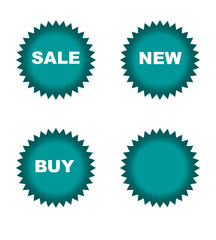 Retail sale stickers