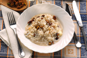 Risotto ai pistacchi - Primi piatti della Lombardia