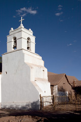 Fototapeta premium San pedro de Atacama church, Chile
