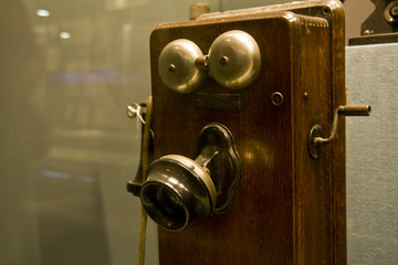 Old Wooden Phone