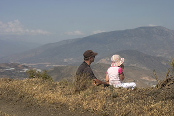 Naklejka premium somewhere in spain