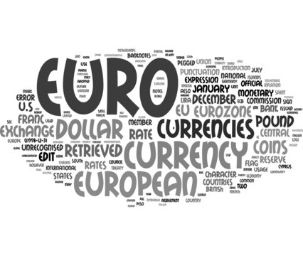 Euros word cloud