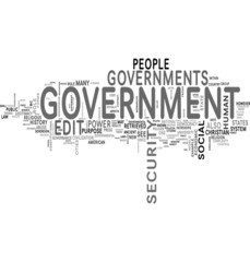 Government tag cloud