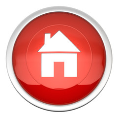 Fototapeta premium icône home page