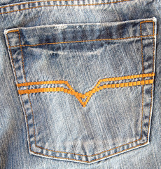 Photo of a pocket jeans