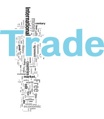 Trade word cloud