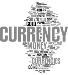 Currency word cloud