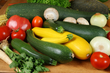 Fresh vegetables