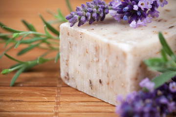 Savon à la lavande