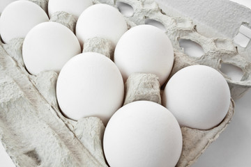 white eggs
