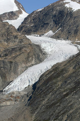 Front of a glacier