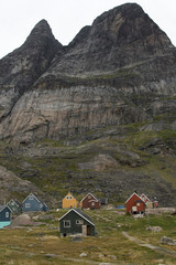 Houses in Appilatoq, Greenland