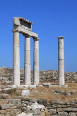 Etablissement des Poséidoniastes à Délos – Cyclades – Grèce