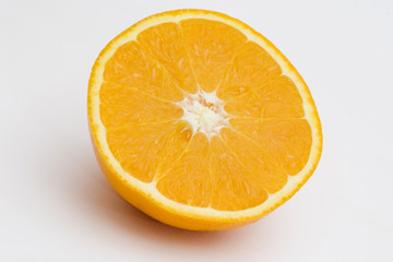 Orangenhälfte