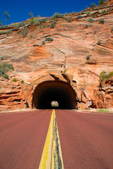 Tunnel am Zion Nationalpark, USA