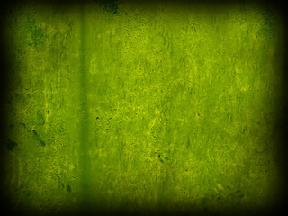 Shabby Green Wall