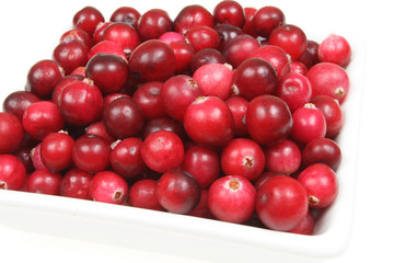 Cranberries.