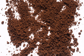 Instant coffee powder background