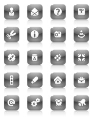 Miscellaneous buttons. Icons for websites and interface