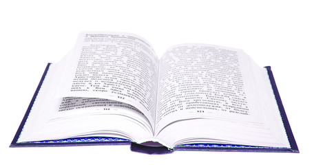 Obraz premium book isolated on a white background