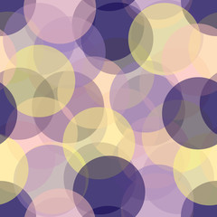 Colorful seamless circles pattern