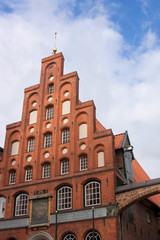 Fototapeta na wymiar Schiffer-Gesellschaft Lübeck