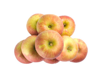 Isolated apple stack