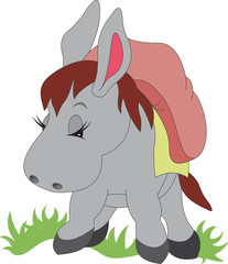 Donkey vector