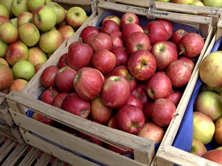 Äpfel auf dem Markt