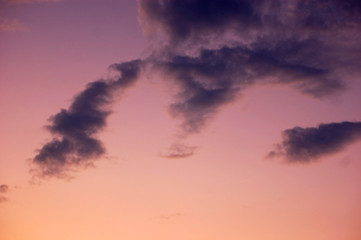 Obraz premium clouds and water