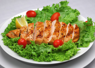 Grilled chicken salad