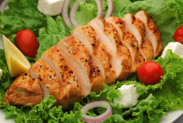 Grilled chicken salad