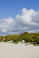 part of a beach in brittany