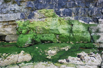 green stones
