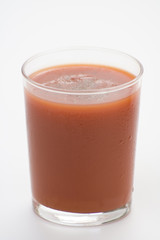 refreshment and healthy diet drink tomato juice